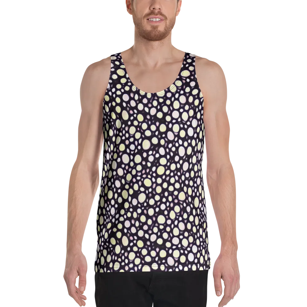 Midnight Pebble on Men's Tank Top — Front