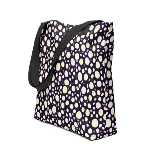 Midnight Pebble on a Tote Bag