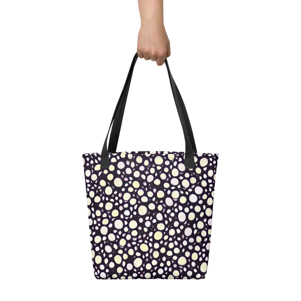 Midnight Pebble on Tote Bag — Front