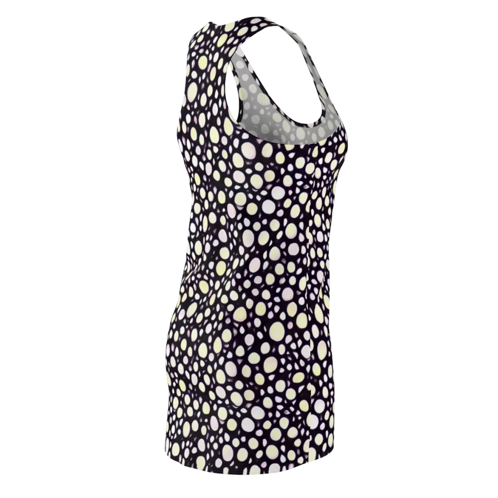 Midnight Pebble on Racerback Dress — Back Side