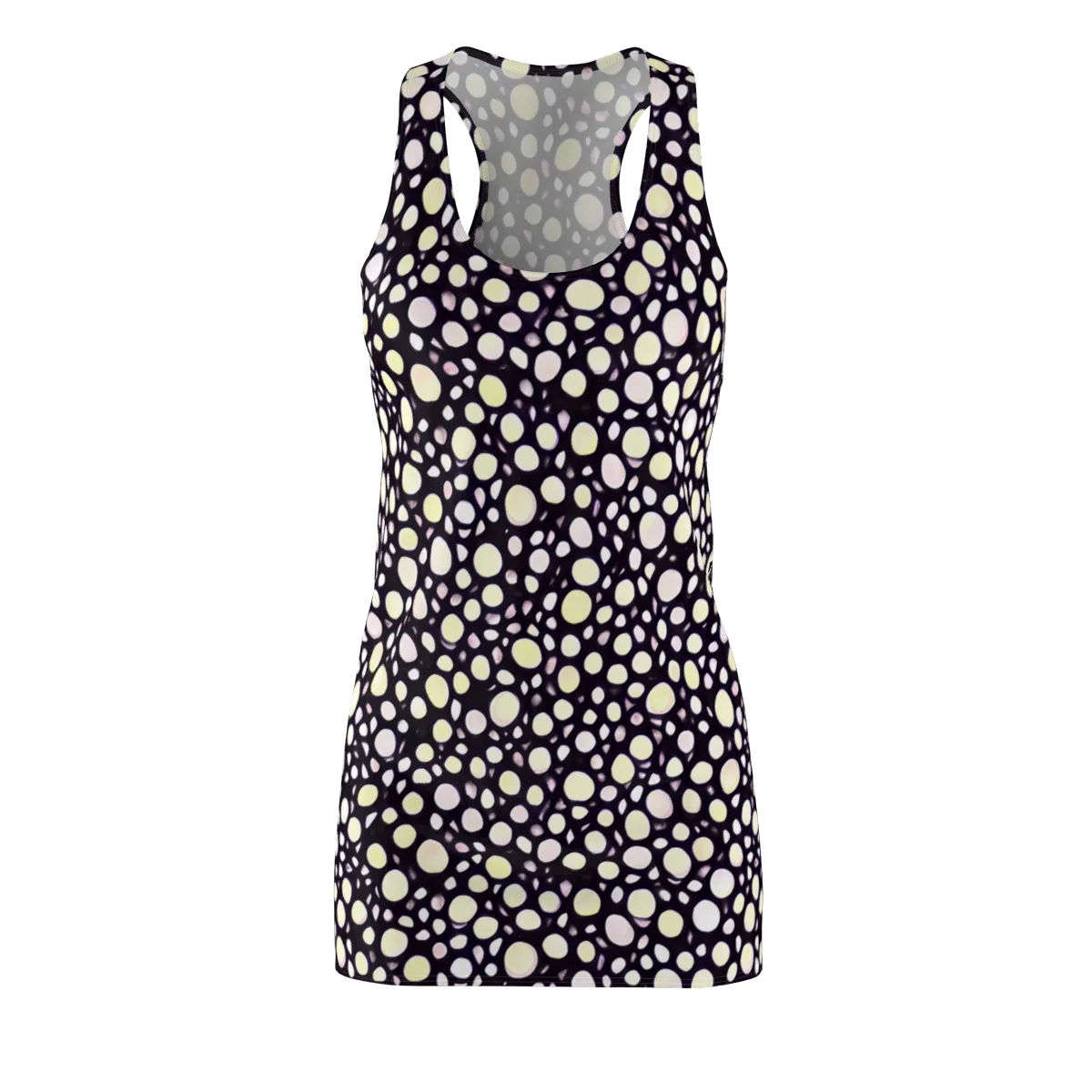 Midnight Pebble on Racerback Dress — Front