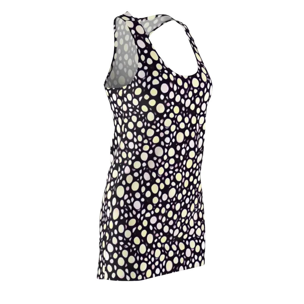 Midnight Pebble on Racerback Dress — Front Side