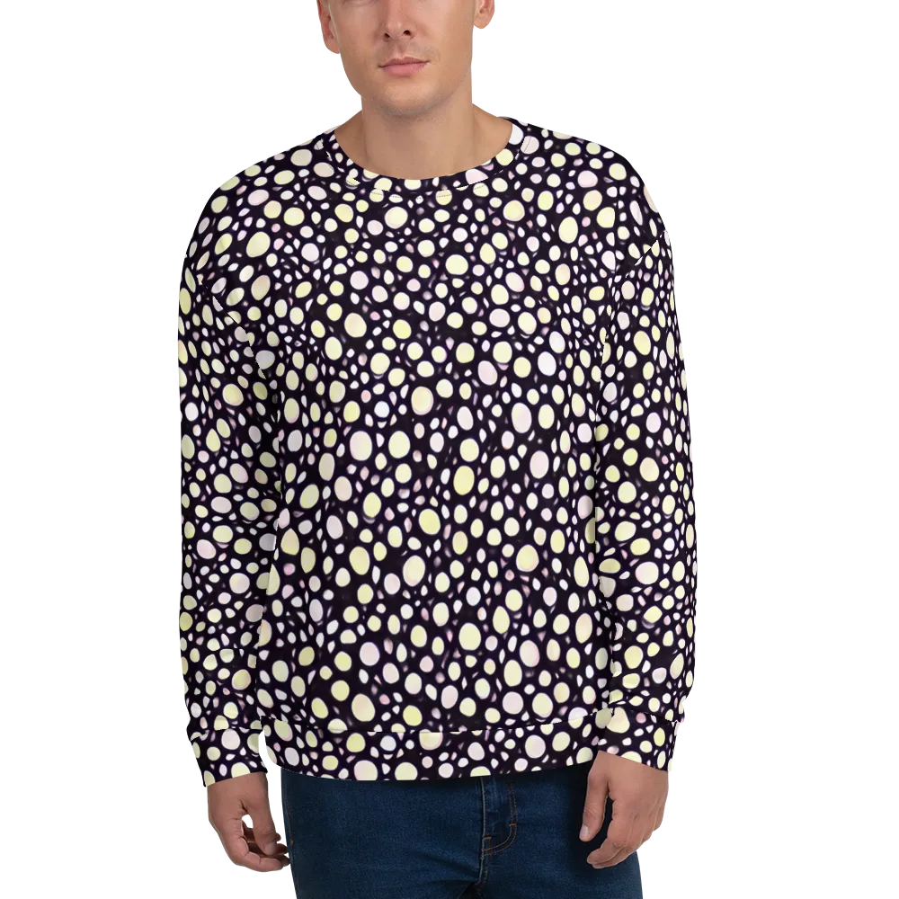 Midnight Pebble on Sweatshirt — Front