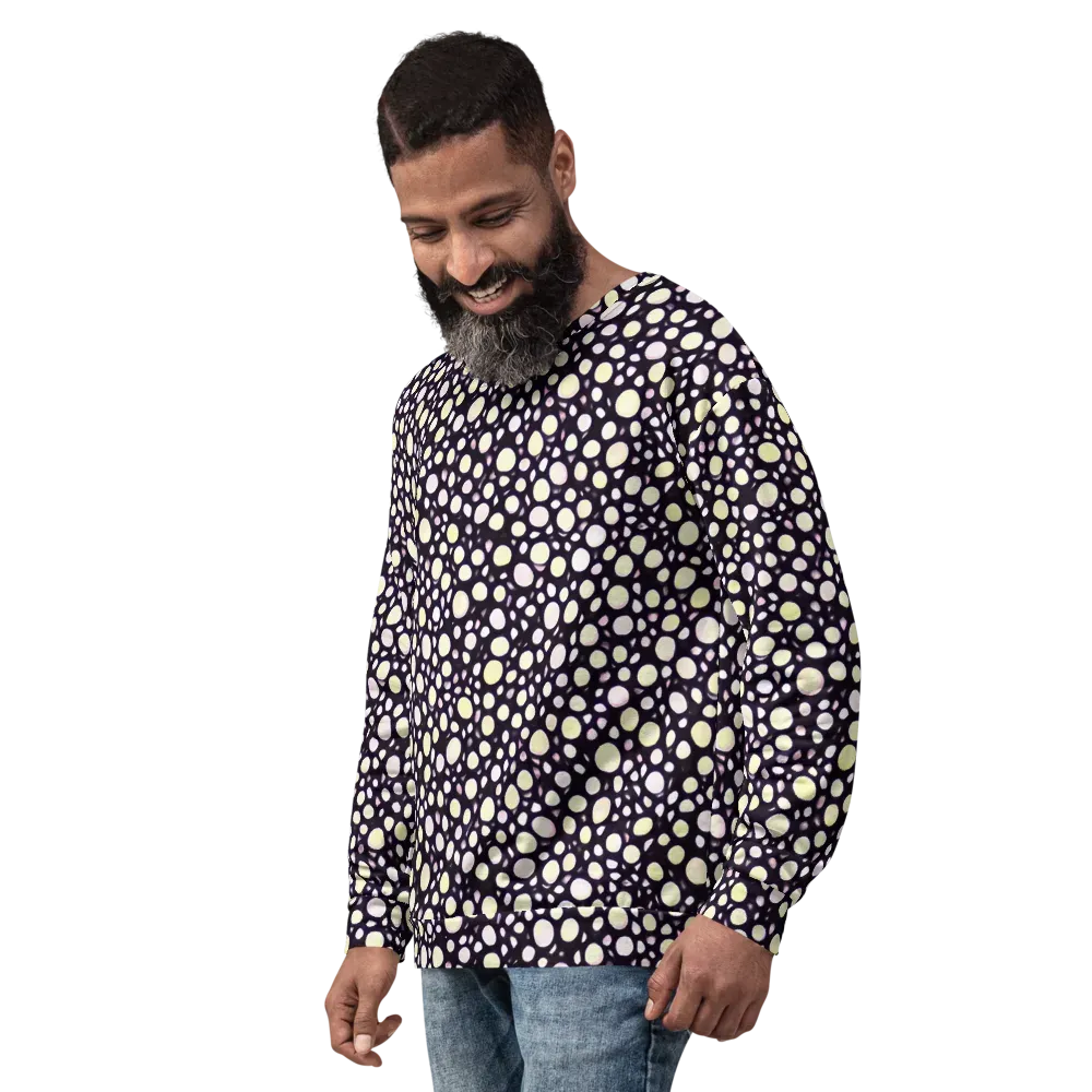 Midnight Pebble on Sweatshirt — Left Front