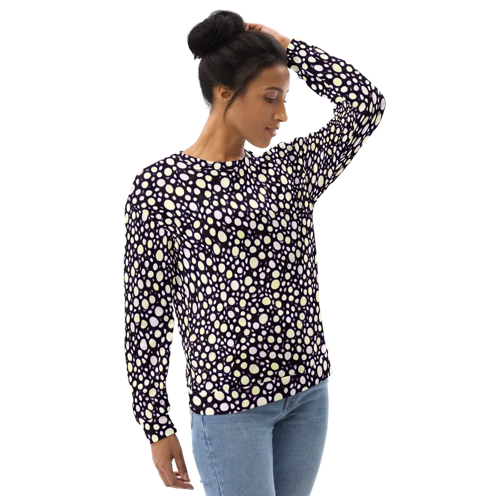 Midnight Pebble on Sweatshirt — Right Front