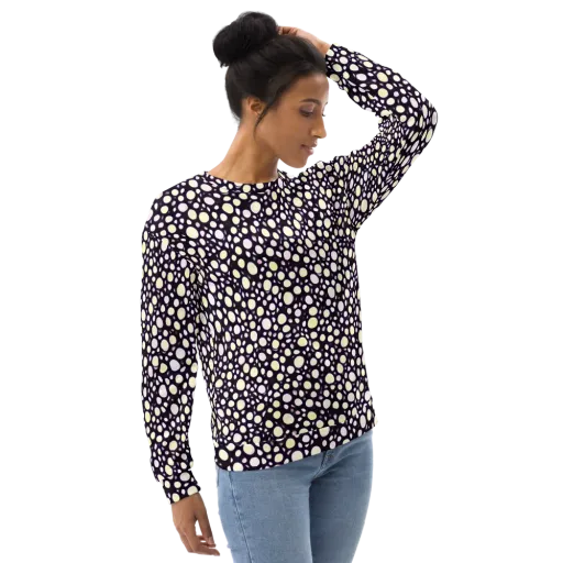 Midnight Pebble on a Sweatshirt