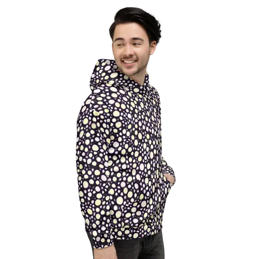 Midnight Pebble on a Hoodie