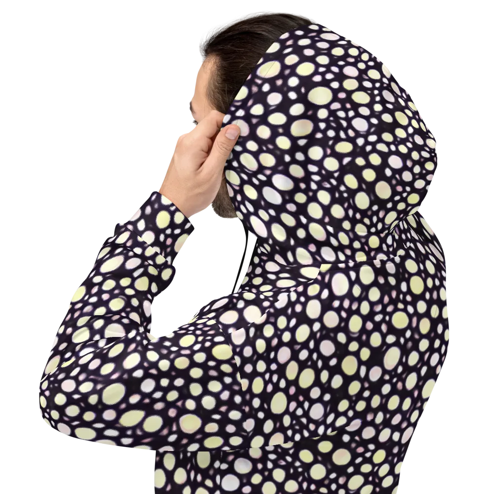 Midnight Pebble on Hoodie — Back