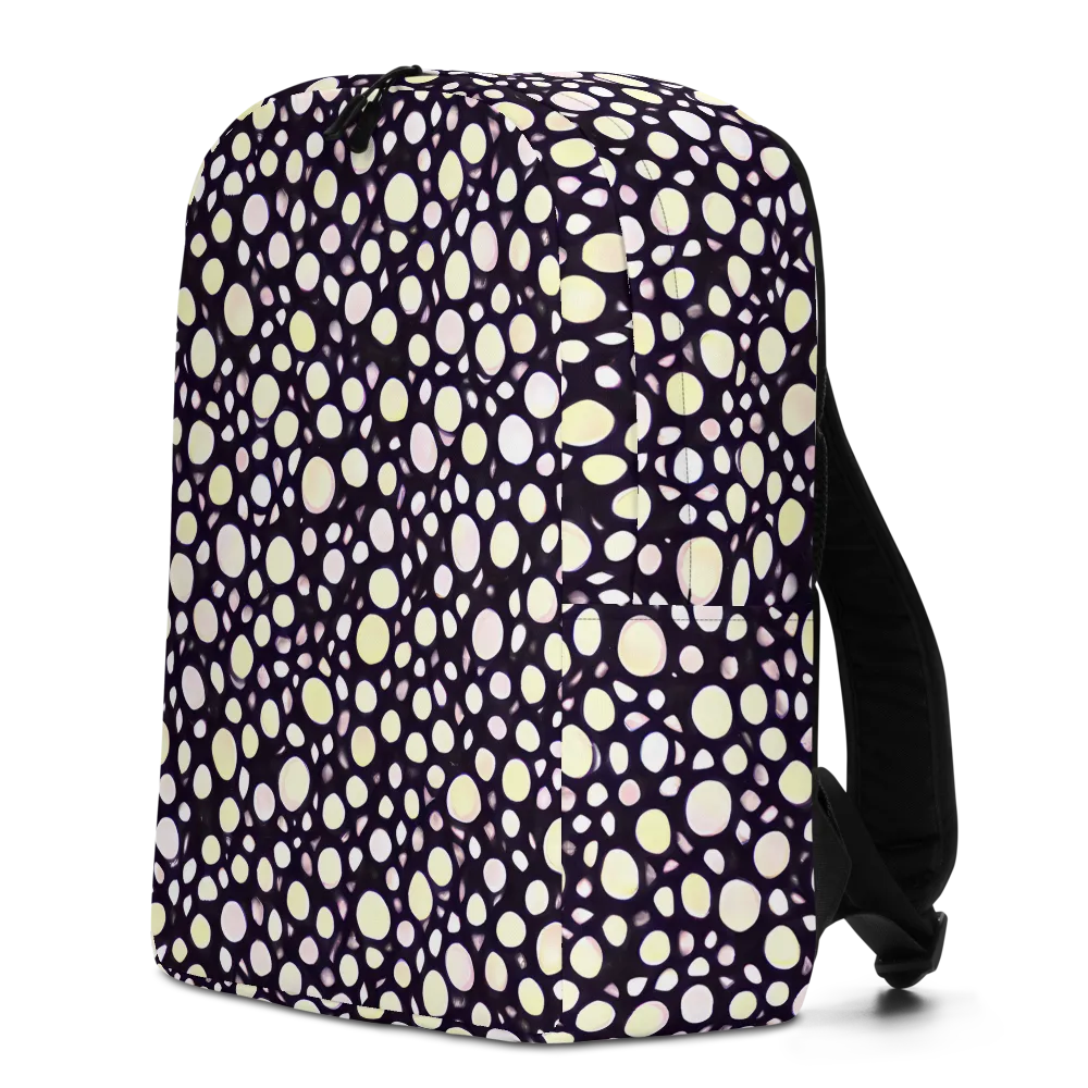Midnight Pebble on Minimalist Backpack — Left