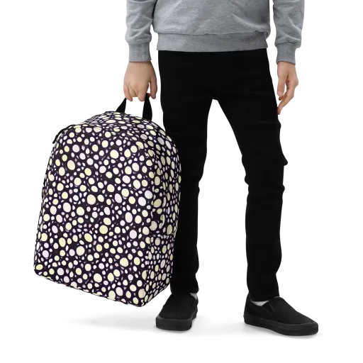 Midnight Pebble on a Minimalist Backpack