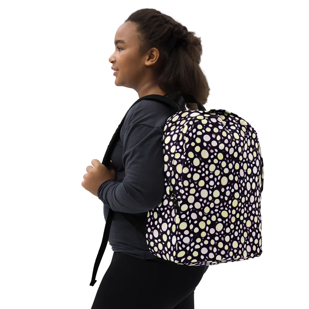 Midnight Pebble on Minimalist Backpack — Right Front