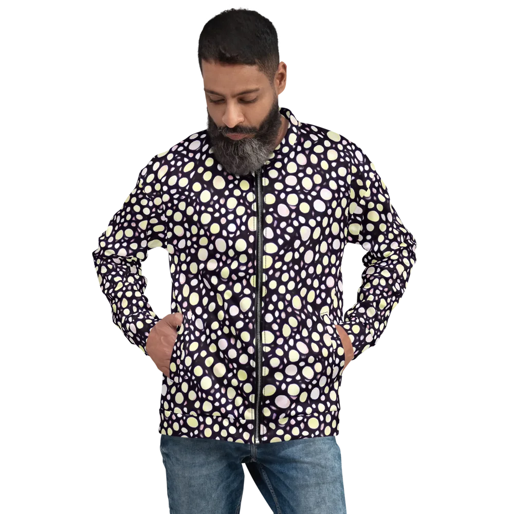 Midnight Pebble on Bomber Jacket — Front