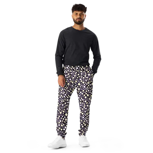Midnight Pebble on a Men's Joggers