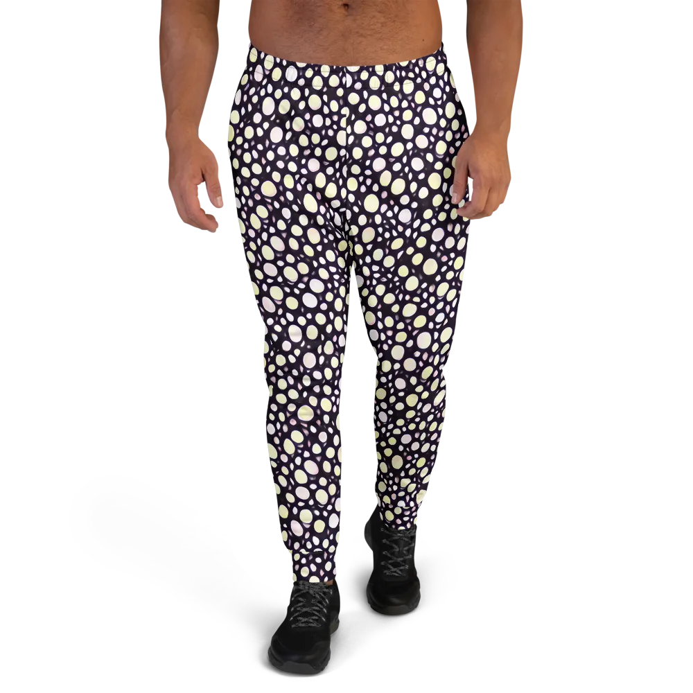 Midnight Pebble on Men's Joggers — Front