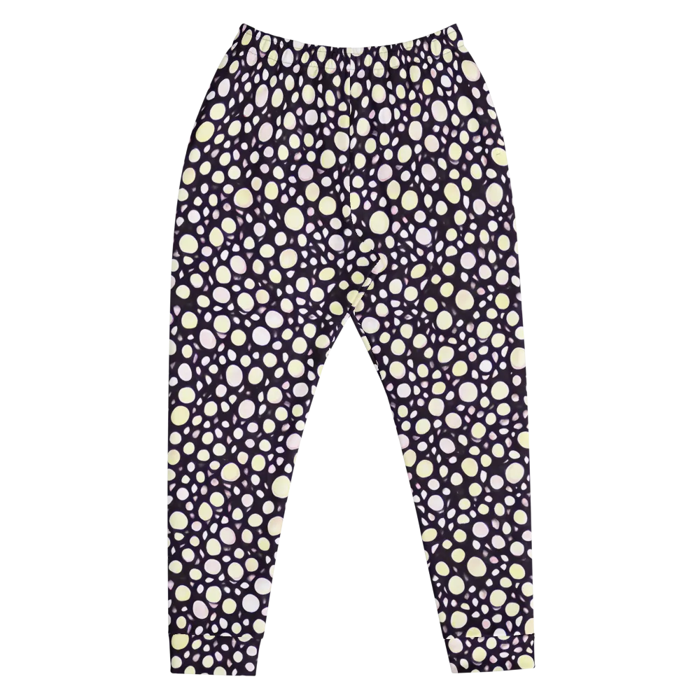 Midnight Pebble on Men's Joggers — Front