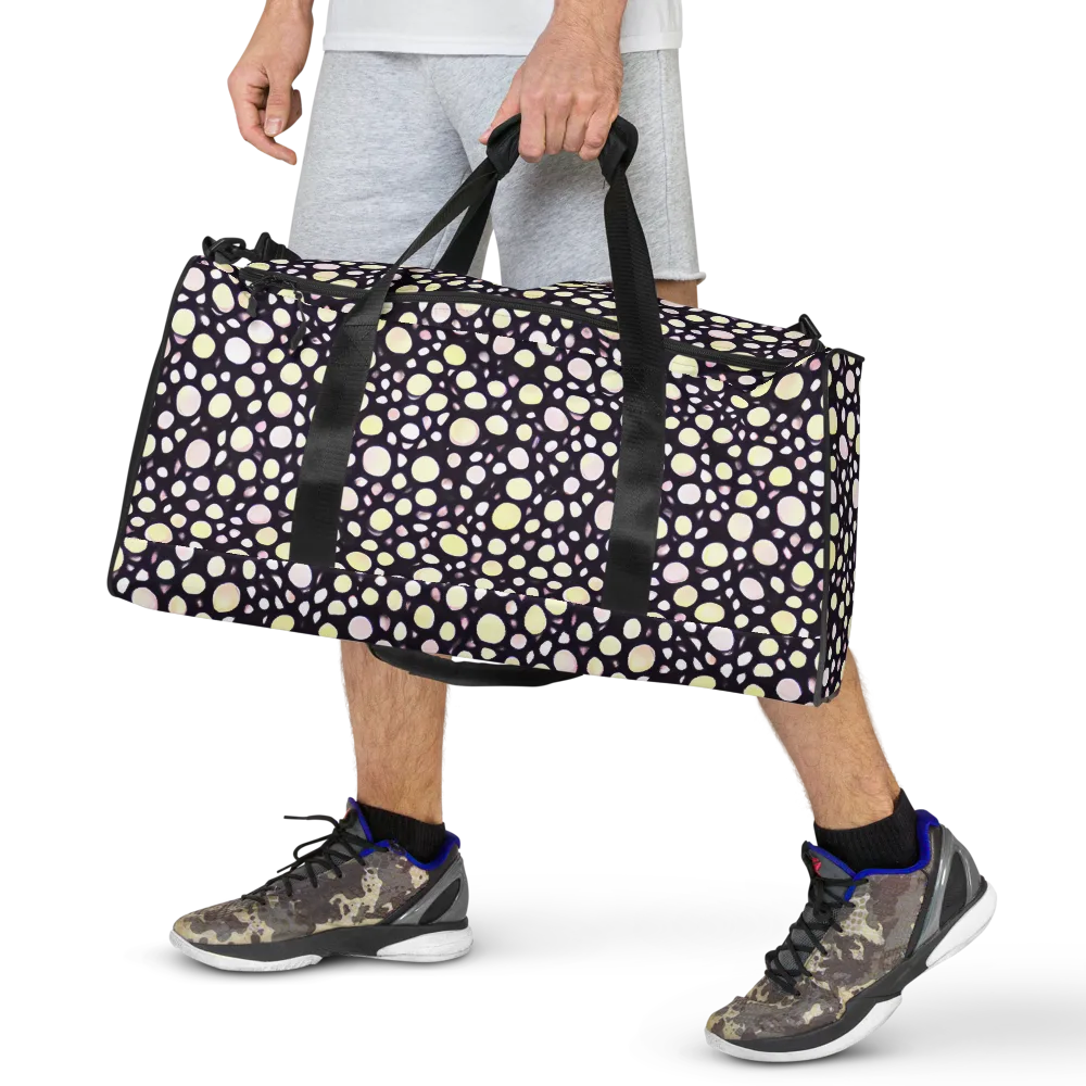 Midnight Pebble on Duffle Bag — Front