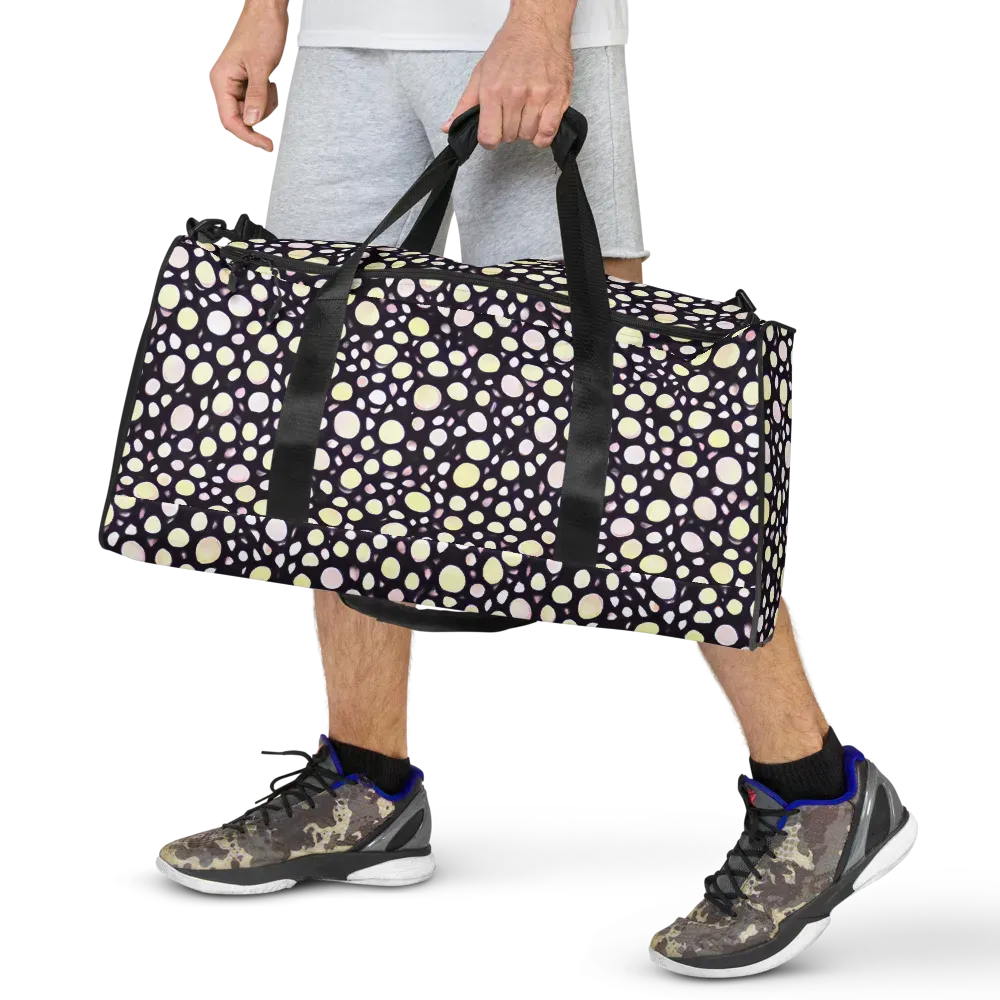 Midnight Pebble on Duffle Bag — Front