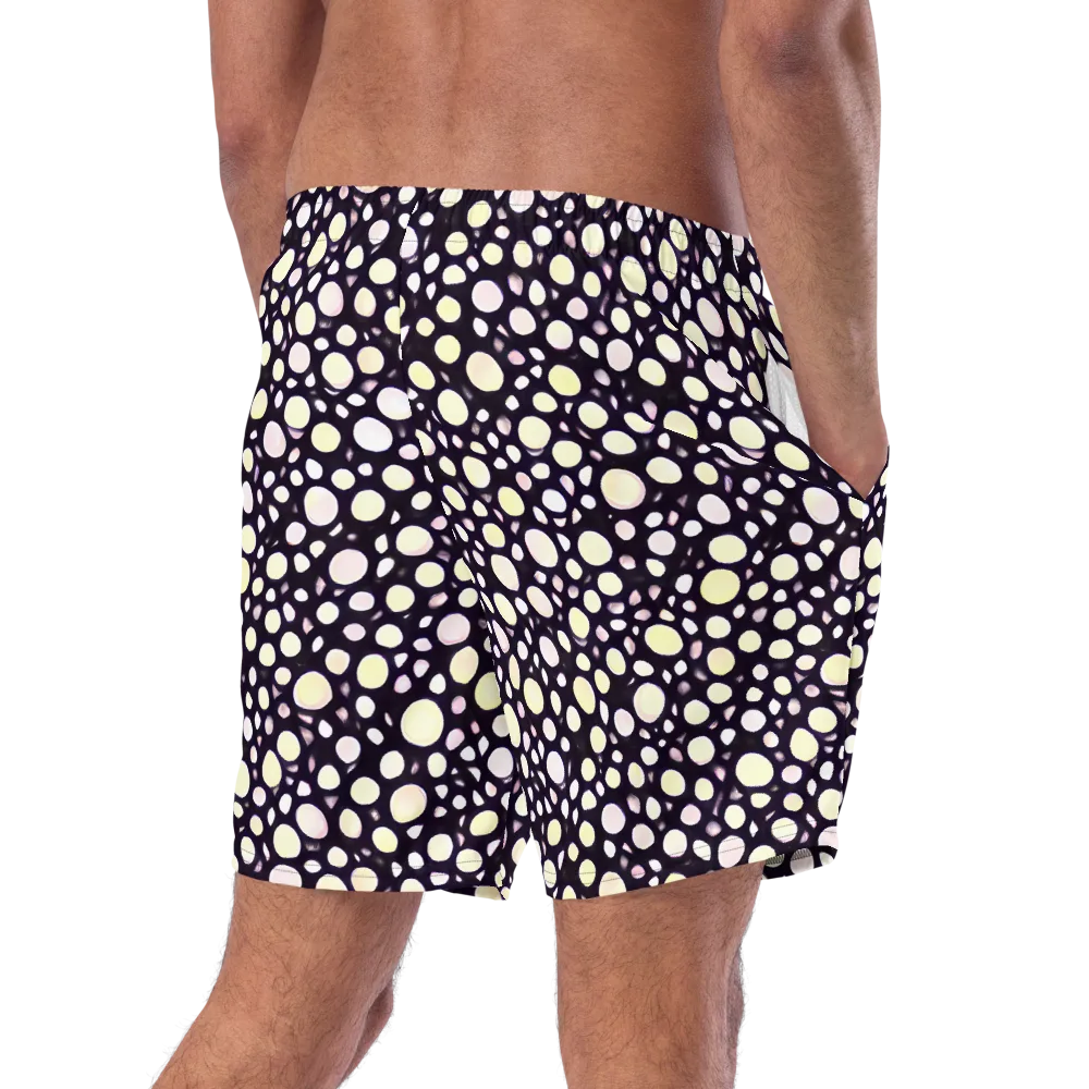 Midnight Pebble on Swim Trunks — Right Back