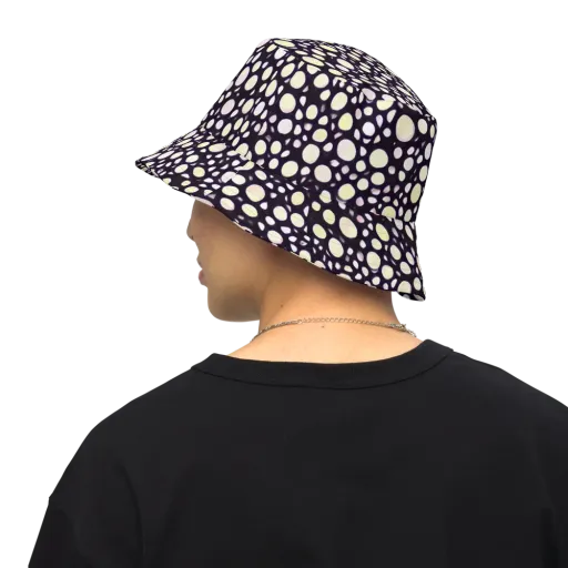 Midnight Pebble on a Reversible Bucket Hat