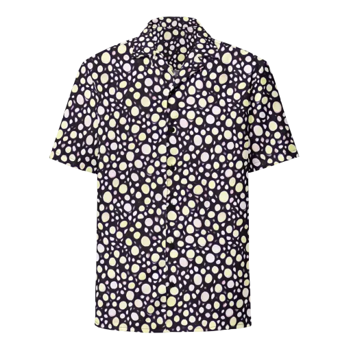 Midnight Pebble on a Button Shirt
