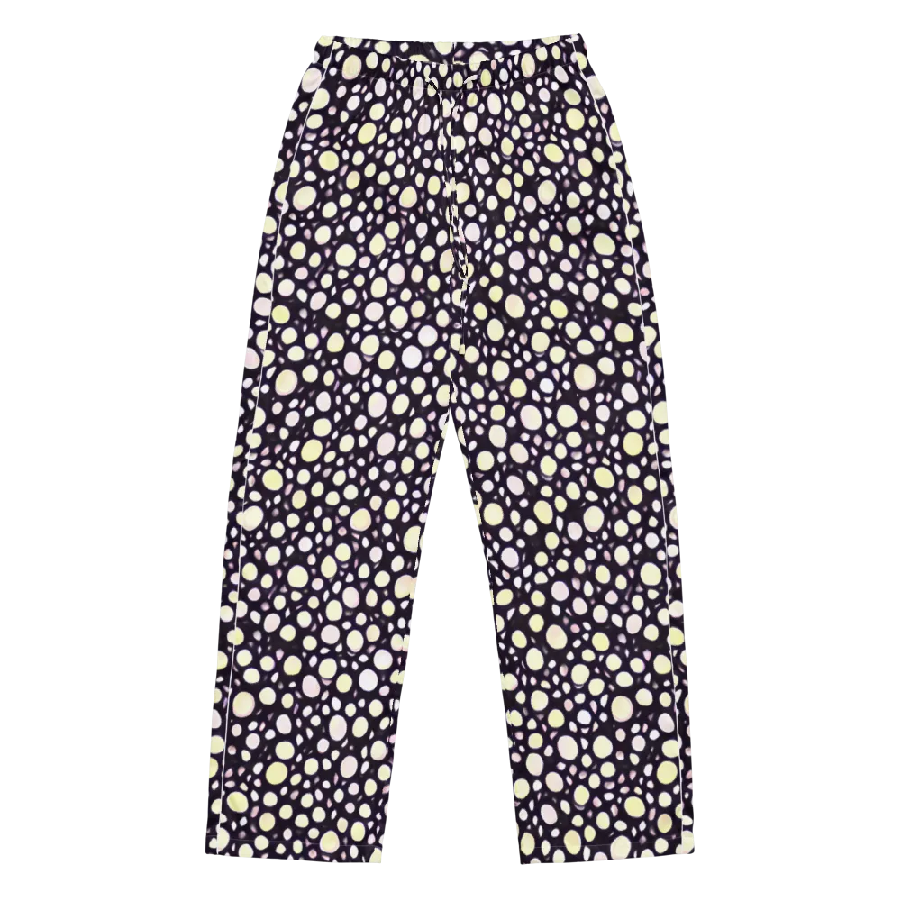 Midnight Pebble on Women's Pajama Pants — Front