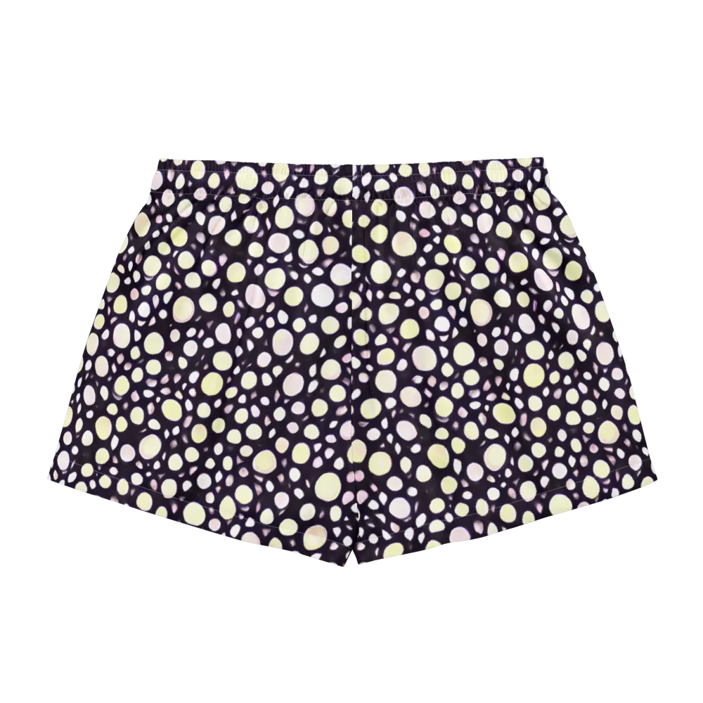 Midnight Pebble on Women's Pajama Shorts — Back