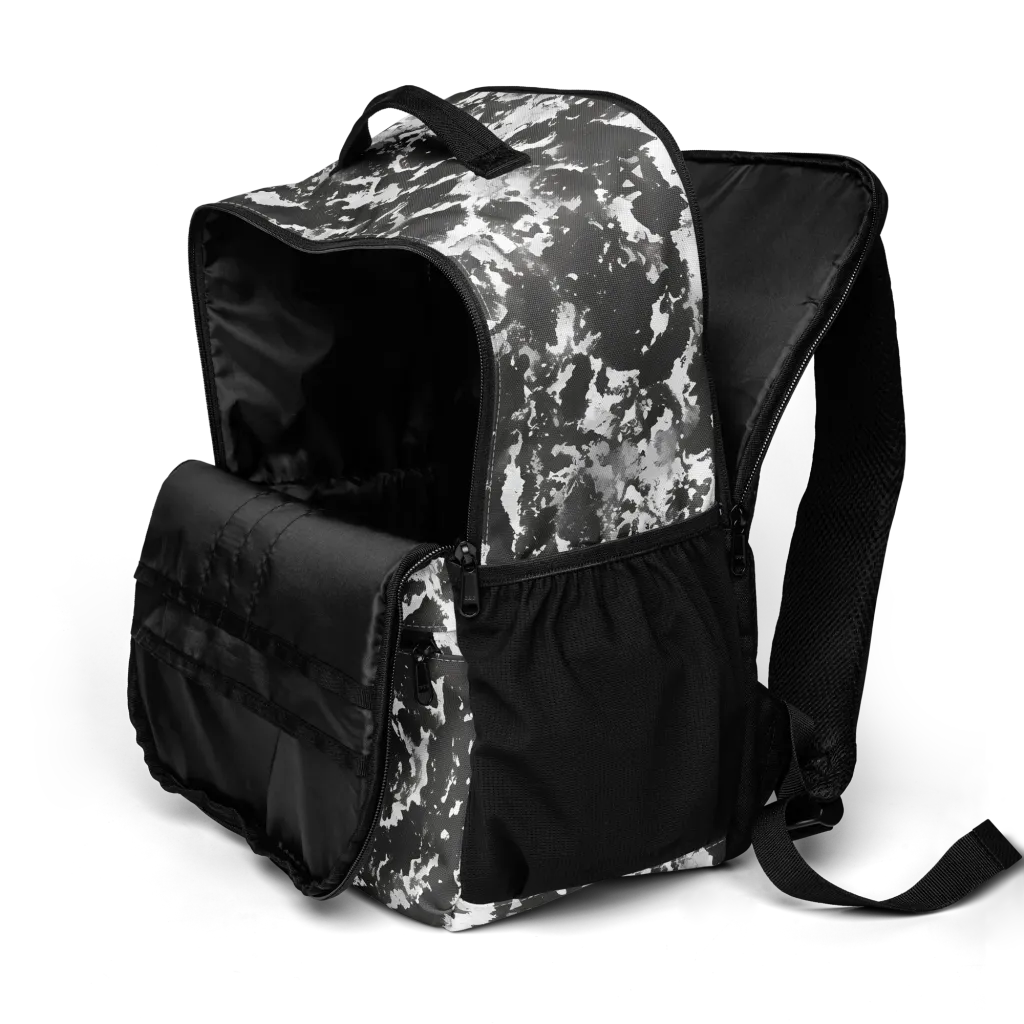 Monochrome Rift on Utility Backpack — Product details 2