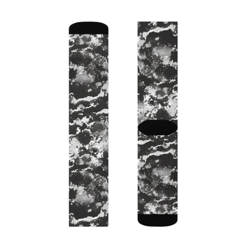 Monochrome Rift on a Socks