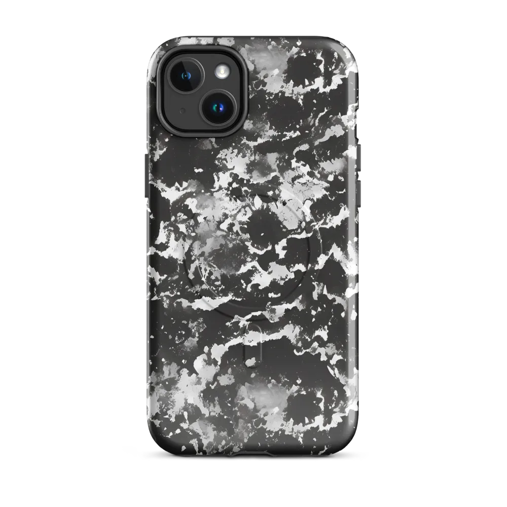 Monochrome Rift on MagSafe Tough Case for iPhone® — Front