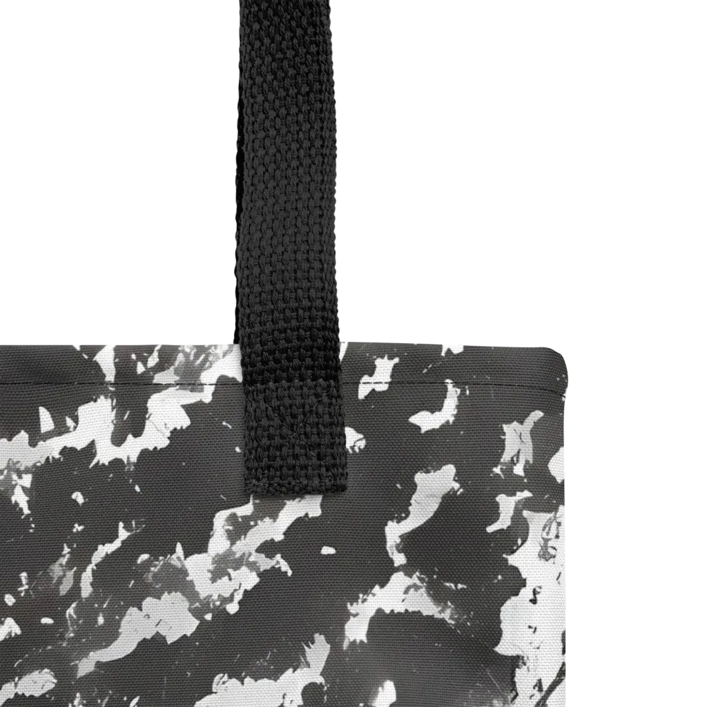 Monochrome Rift on Tote Bag — Product details
