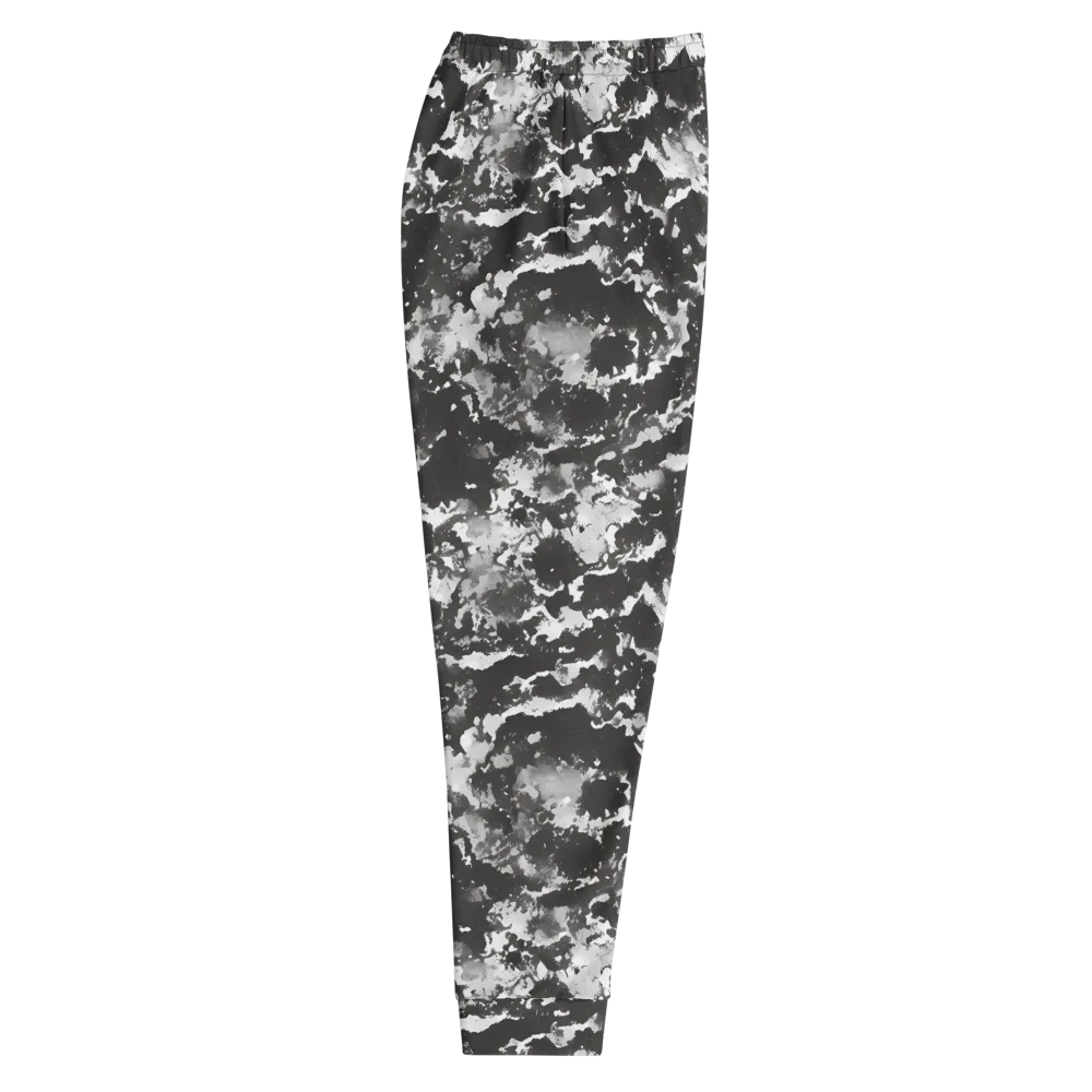 Monochrome Rift on Men's Joggers — Right