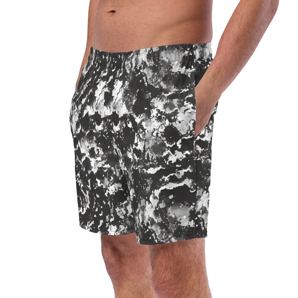 Monochrome Rift on Swim Trunks — Left Front