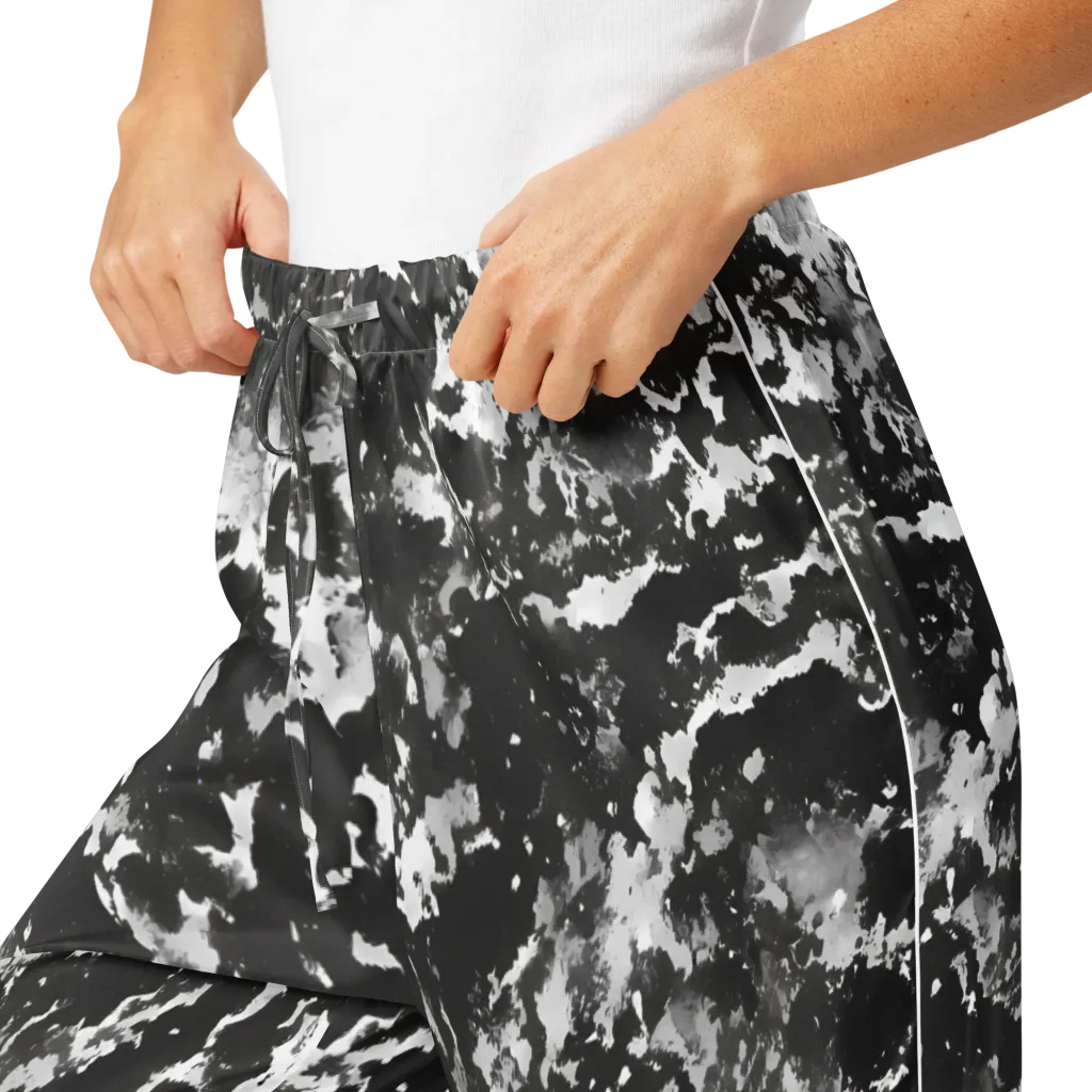 Monochrome Rift on Women's Pajama Pants — Product details