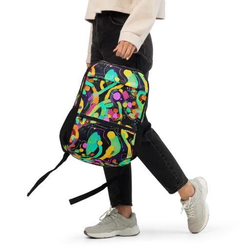 Neon Kinetic on a Utility Backpack