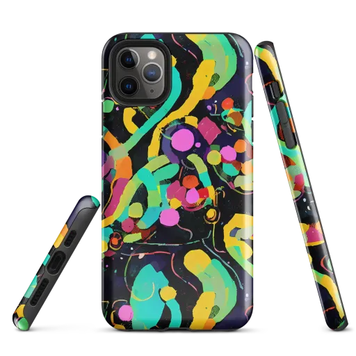 Neon Kinetic on a Tough Case for iPhone®