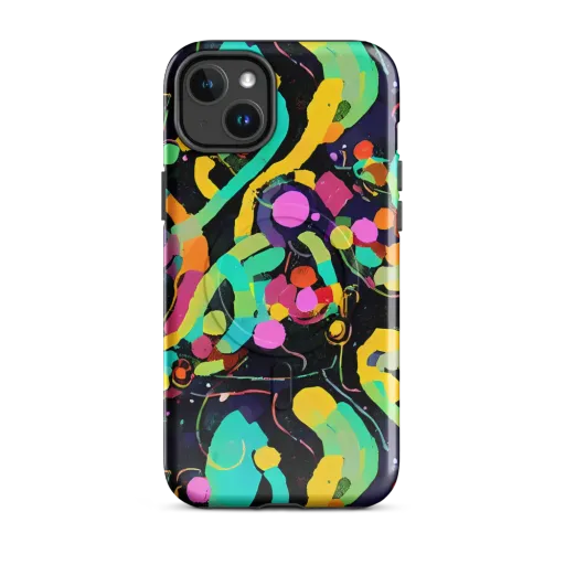 Neon Kinetic on a MagSafe Tough Case for iPhone®