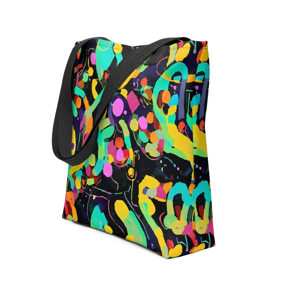 Neon Kinetic on Tote Bag — Front
