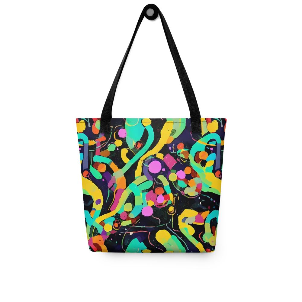Neon Kinetic on Tote Bag — Front