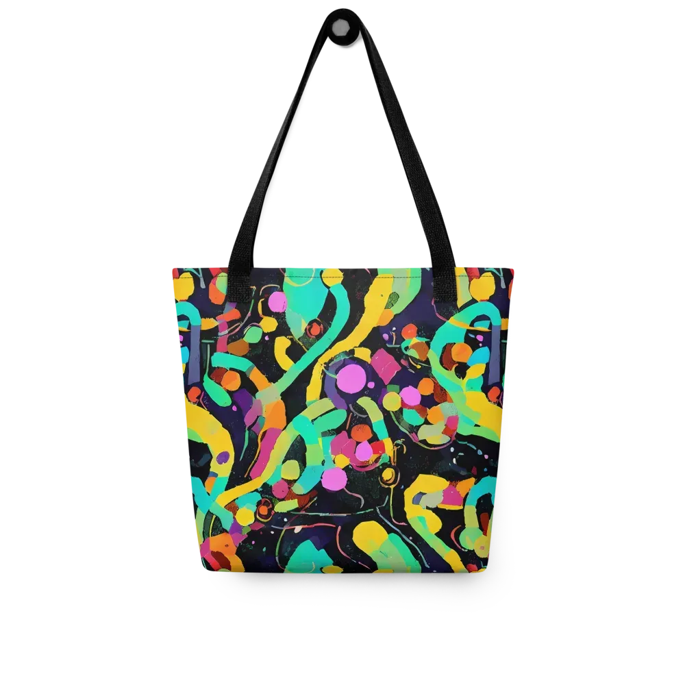 Neon Kinetic on Tote Bag — Front