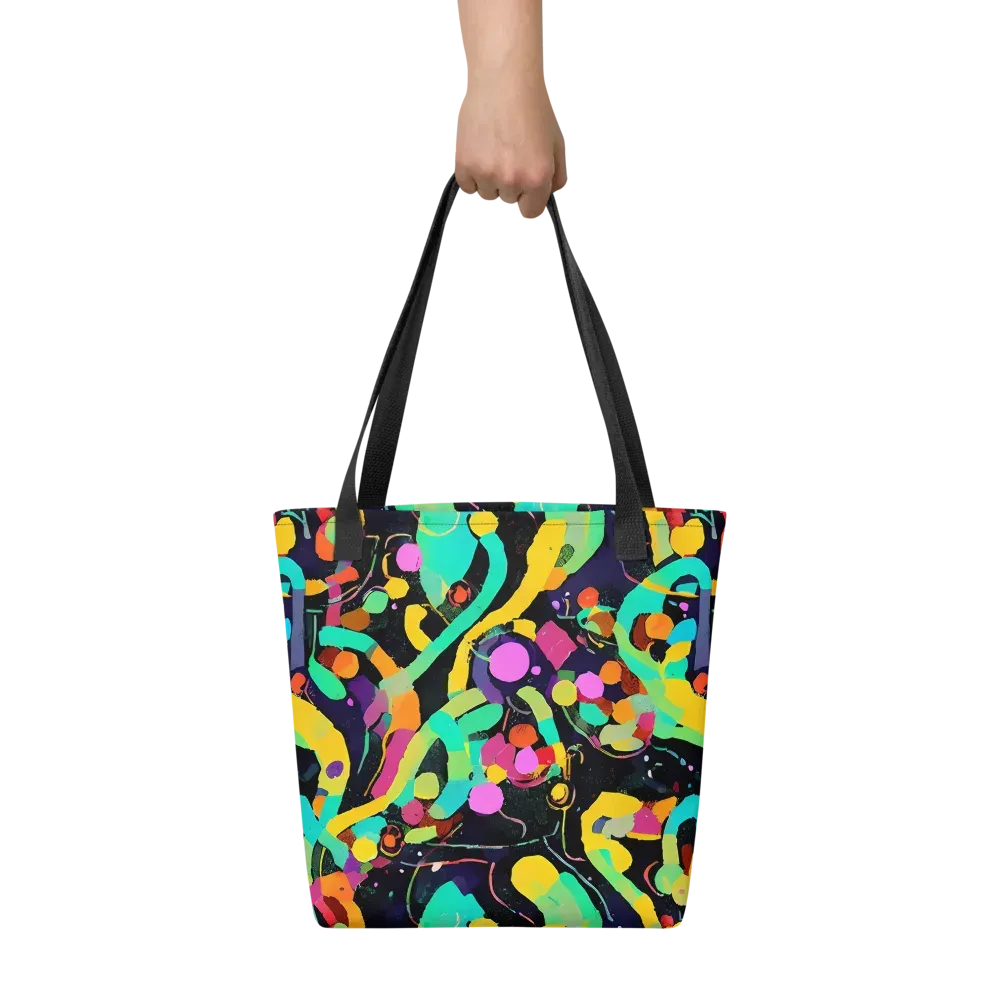 Neon Kinetic on Tote Bag — Front