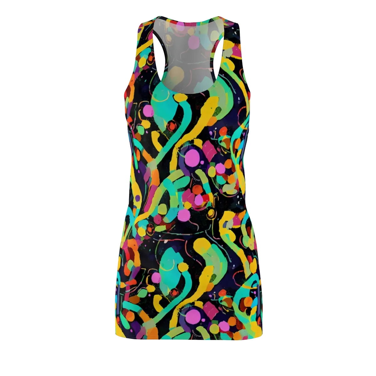 Neon Kinetic on Racerback Dress — Front