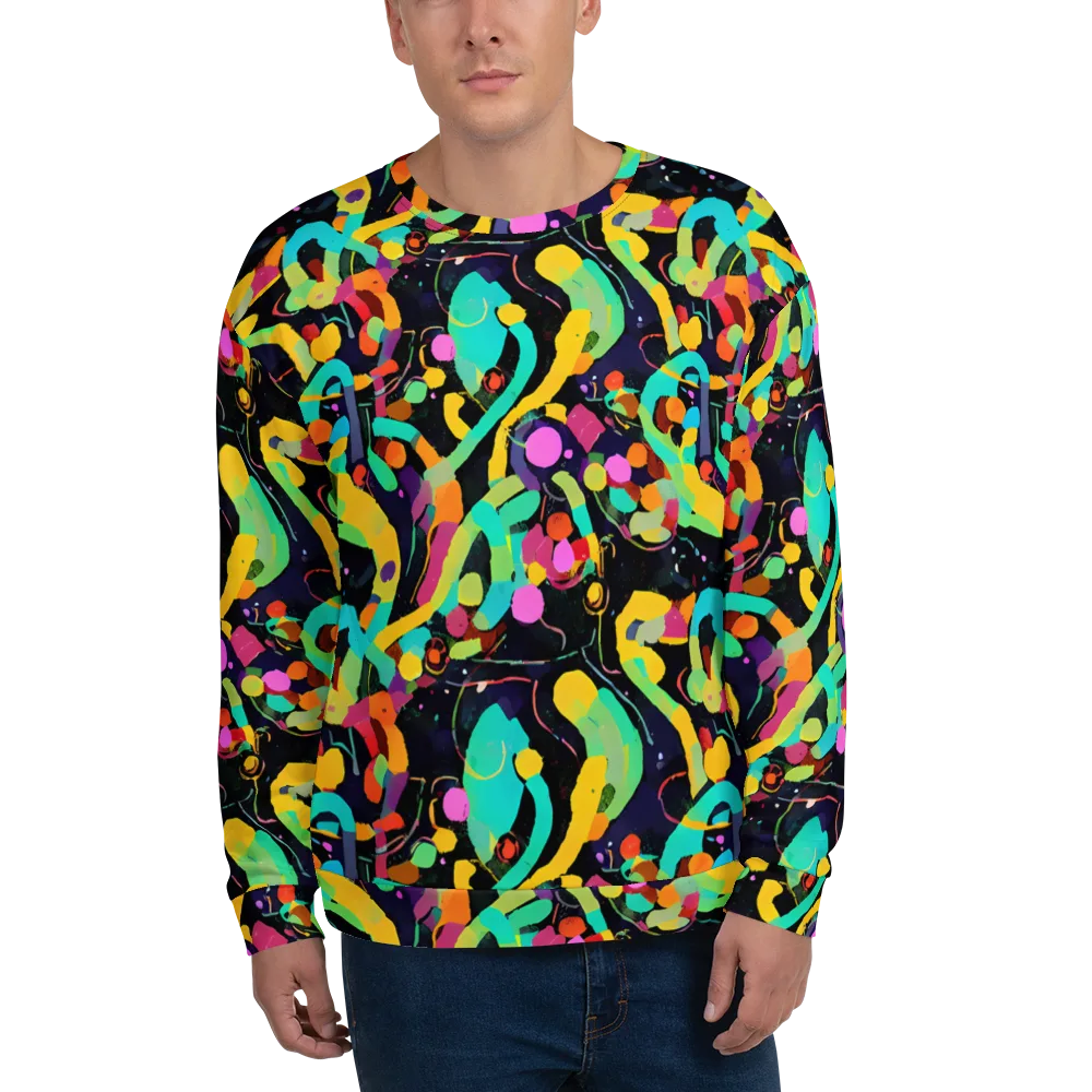 Neon Kinetic on Sweatshirt — Front