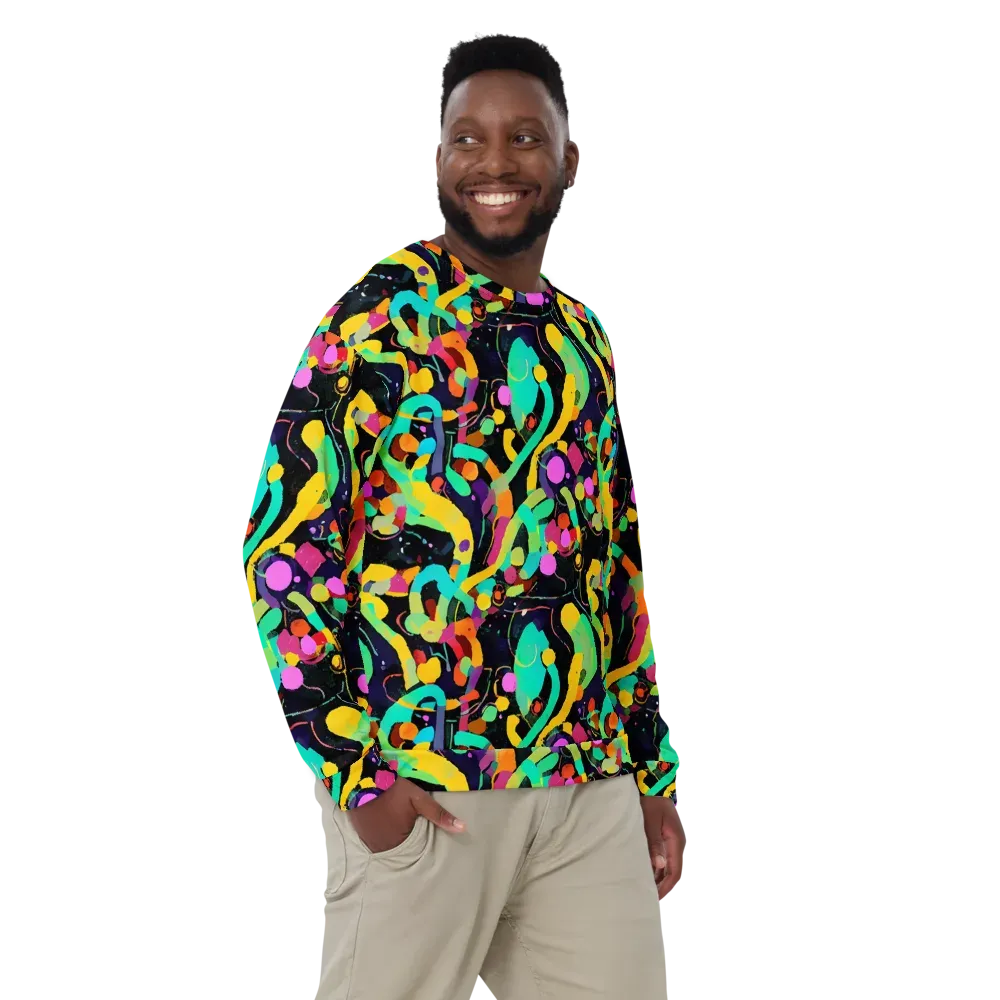 Neon Kinetic on Sweatshirt — Front