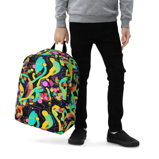 Neon Kinetic on a Minimalist Backpack