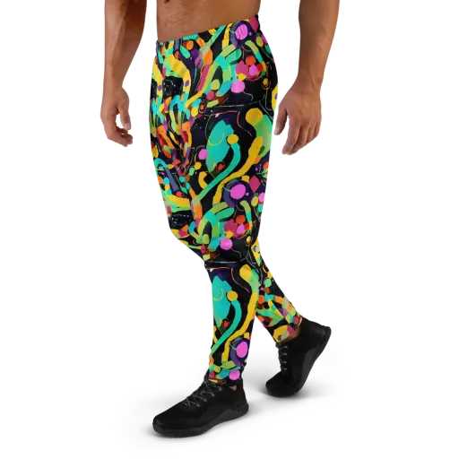Neon Kinetic on a Men's Joggers