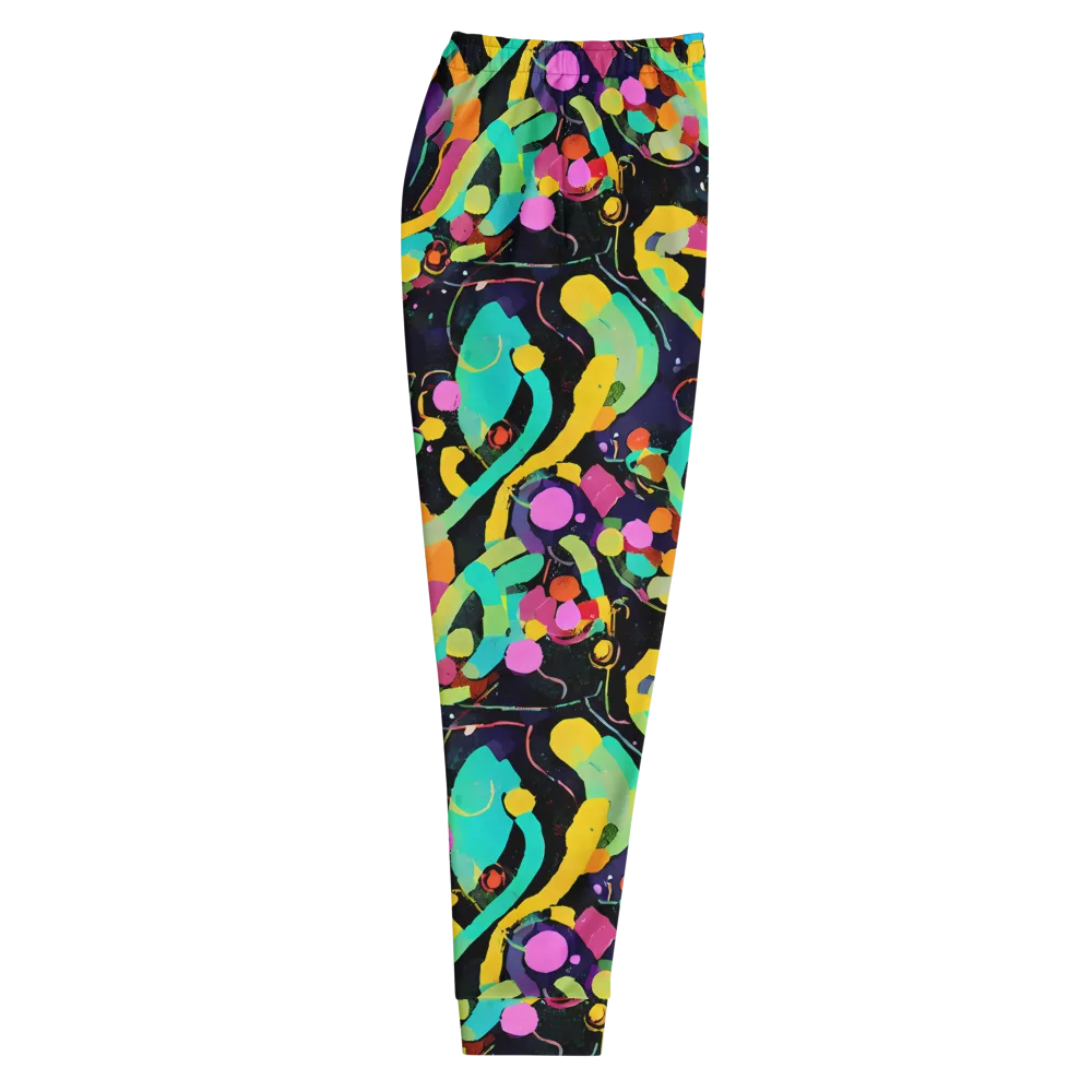 Neon Kinetic on Men's Joggers — Right