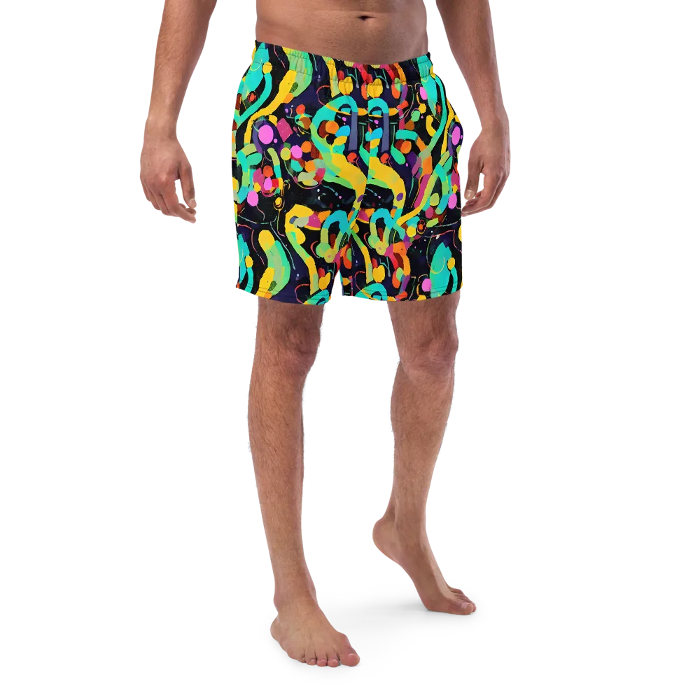 Neon Kinetic on Swim Trunks — Front