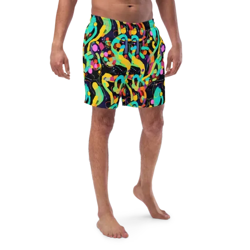 Neon Kinetic on a Swim Trunks
