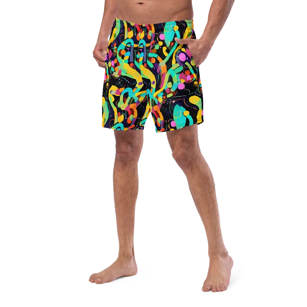 Neon Kinetic on Swim Trunks — Left Front