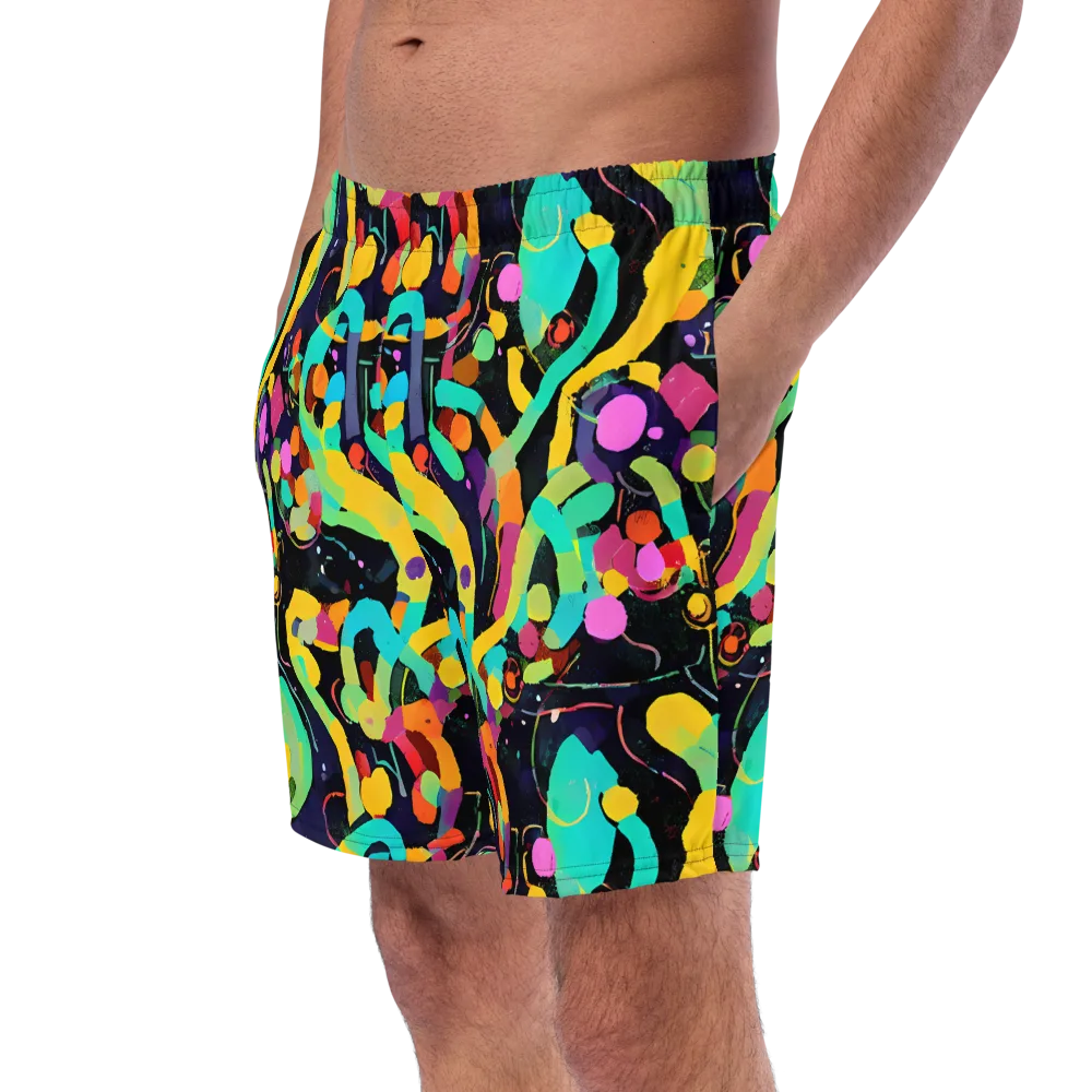 Neon Kinetic on Swim Trunks — Left Front